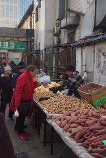 组图 容嬷嬷 李明启逛菜市场 与商贩讨价还价接地气